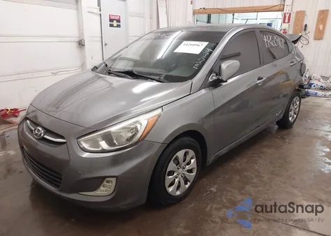 2015 Hyundai Accent Gls из США, поврежденный, VIN KMHCT4AE9FU878951